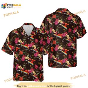 Pink Floyd 3D Funny Hawaiian Shirt, Pink Floyd Button Up Shirt