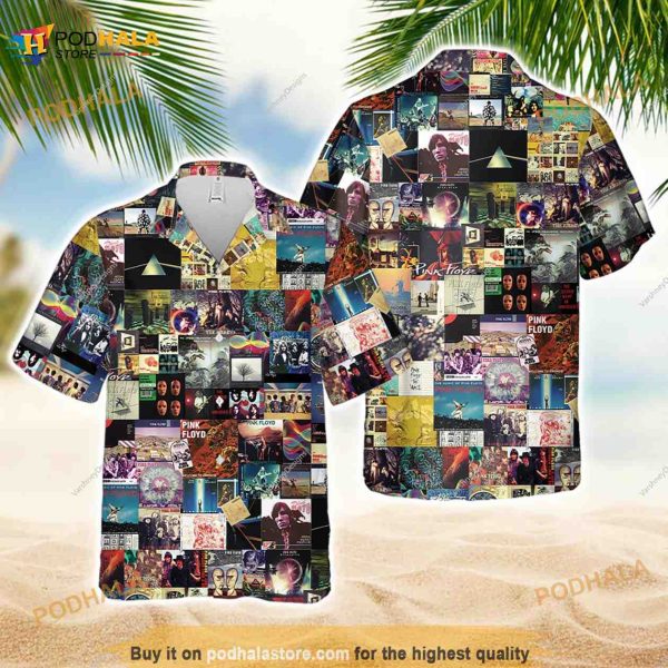 Pink Floyd Album Funny Hawaiian Shirt, Pink Floyd Funny Aloha Shirt