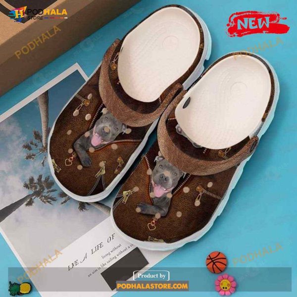 Pitbull Hello There For Unisex & Kids Crocs Clog Shoes