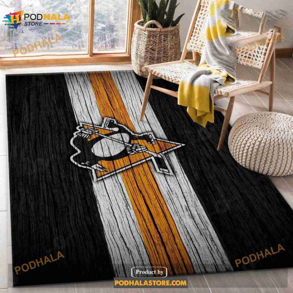 Pittsburgh Penguins Rug Area Rug