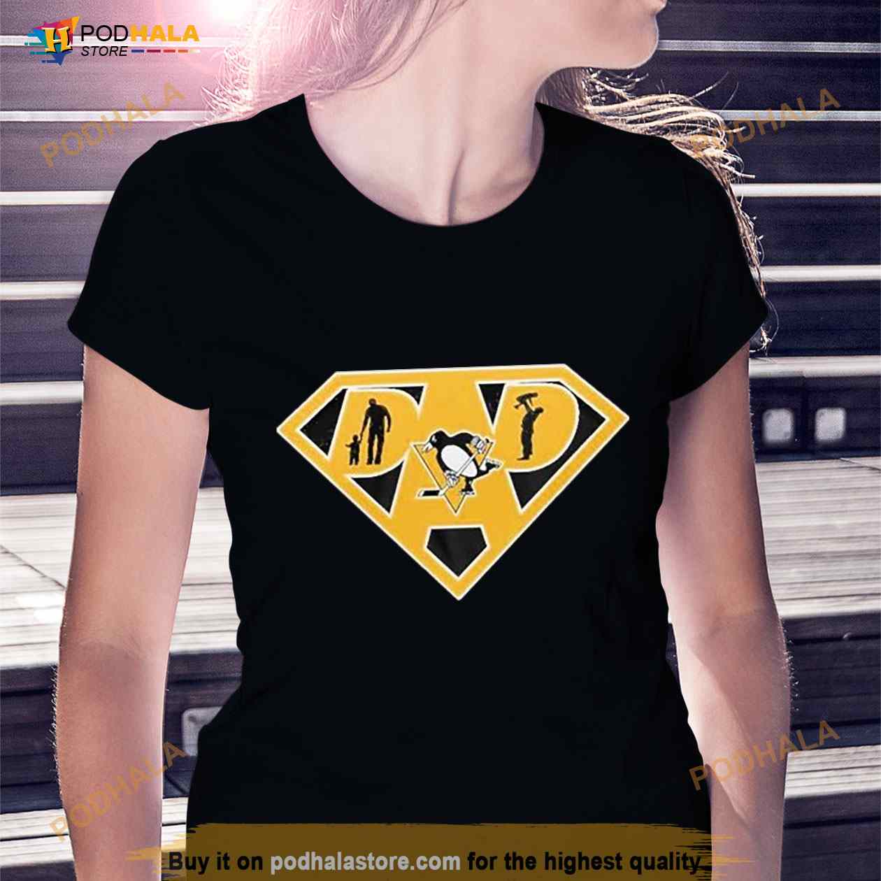 Pittsburgh Penguins Super Dad Shirt Pittsburgh Penguins Super Dad Shirt