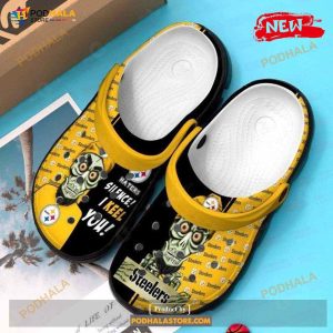 Pittsburgh Steelers Dunham Crocband Rubber Crocs Crocband Clogs Comfy Footwear