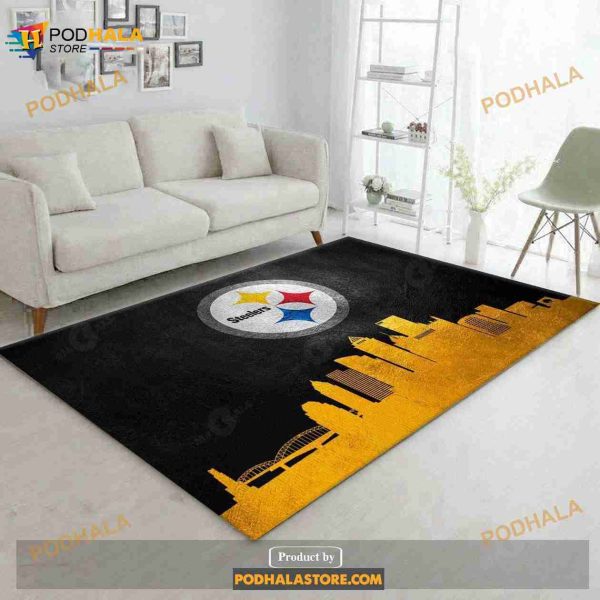 Pittsburgh Steelers NFL Rug Carpet, Kitchen Rug