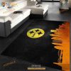 Pittsburgh Steelers NFL Rug Carpet, Kitchen Rug, Christmas Gift Us Decor