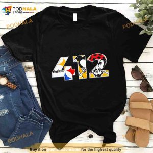 Pittsburgh Steelers Penguins And Pirates 412 Shirt 2