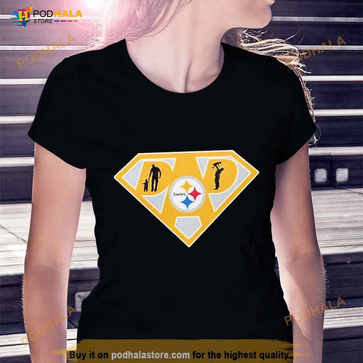 Pittsburgh Steelers Super Dad Shirt - Bring Your Ideas, Thoughts And  Imaginations Into Reality Today
