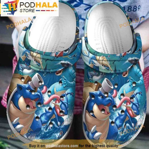 Pokemon Anime Adults 3D Crocs Clog Shoes, Funny Crocs