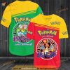 Pokemon Gotta Catch 'em All 3D Baseball Jersey