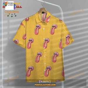 Pokemon Lickitung Yellow Pokemon Aloha Funny Hawaiian Shirt 3
