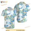 Pokemon Piplup Hawaiian Flowers Pattern Shirt, Pokemon Birthday Button Shirt