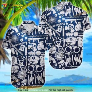 Police Hawaiian Shirt, Funny Police Shirt For Dad Grandpa