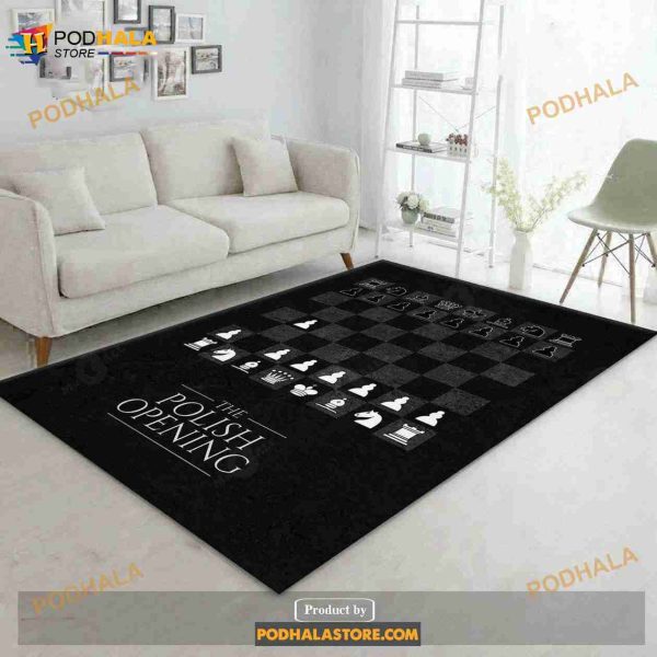 Polish Opening Chess Area Rug Bedroom Rug Home Us Decor