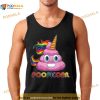 Poopicorn Pink Shitty Unicorn Cute Poop With A Shirt
