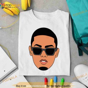 Portrait Drawing Myke Towers Shirt