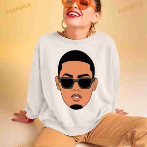 Portrait Drawing Myke Towers Shirt 2