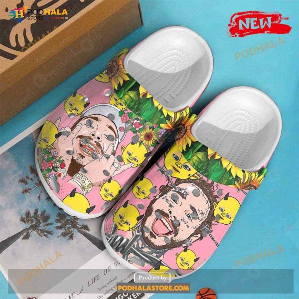Post Malone High Quality For Unisex & Kids Crocs Clog Shoes