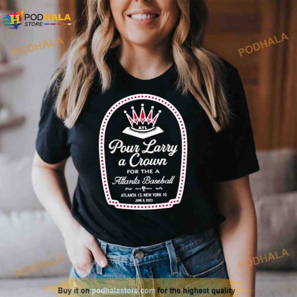Pour Larry A Crown Shirt
