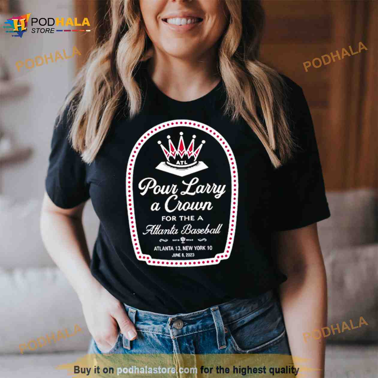 Pour Larry A Crown Shirt - Bring Your Ideas, Thoughts And Imaginations Into  Reality Today