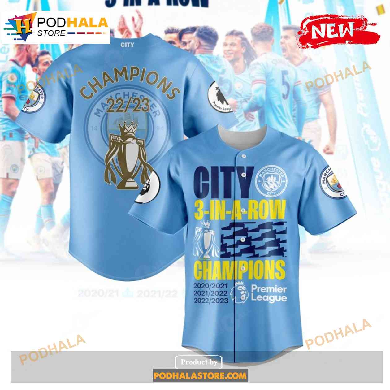 This Is Our City Manchester City Champions 2021 2022 Unisex T