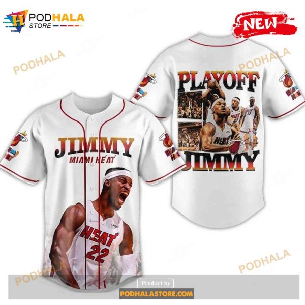 Premium Miami Heat Sports Fan White Color Jersey Shirt