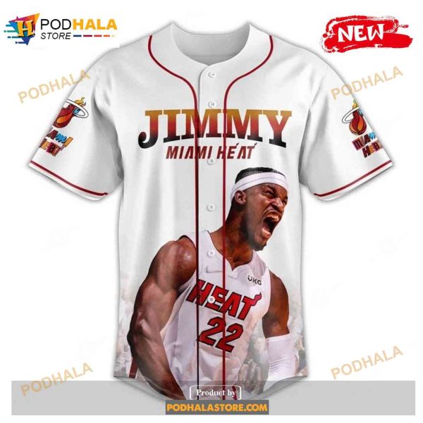 Premium Miami Heat Sports Fan White Color Jersey Shirt