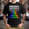 Pride month demon king of salvation Shirt