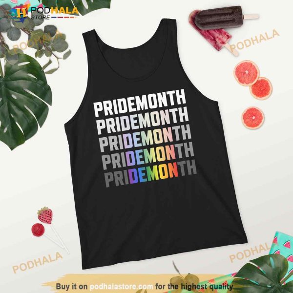 Pride Month Demon Unisex Tank Top, Pride Meme LGBTQIA+ Gift, Gay Lesbian Pride