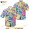 Princess Disney Hawaiian Shirt, Summer Tropical Print Vacation Aloha Shirt