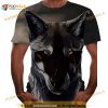 Print Graphic Wolf Animal Short Sleeve 3D Shirt