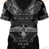 Print Men's Raven 3D Shirt, Horns Of Odin Viking Quick Dry Short Sleeve Norse Mythology