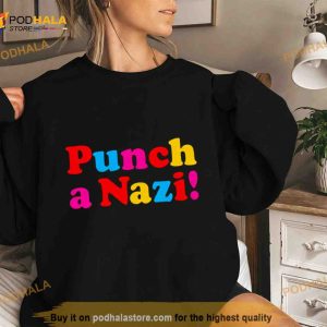 Punch A Nazi Shirt 2