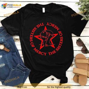 Punk Rock Band Logo The Sisters Of Mercy Shirt 2