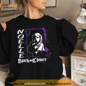 Purple And White Black Clover Shirt 2