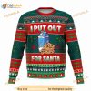 Put Out For Santa Naughty Meme Holiday Ugly Christmas Sweater, Funny Xmas Gifts