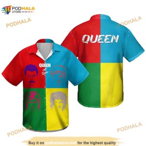 Queen Hot Space Hawaiian Shirt, Music Hawaiian Shirt, Freddie Mercury