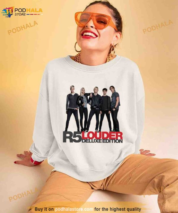 R5 Louder Track List Shirt