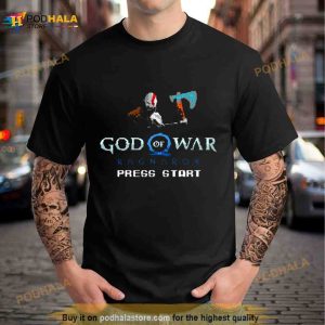 Ragnarok 8 Bits God Of War Shirt 2