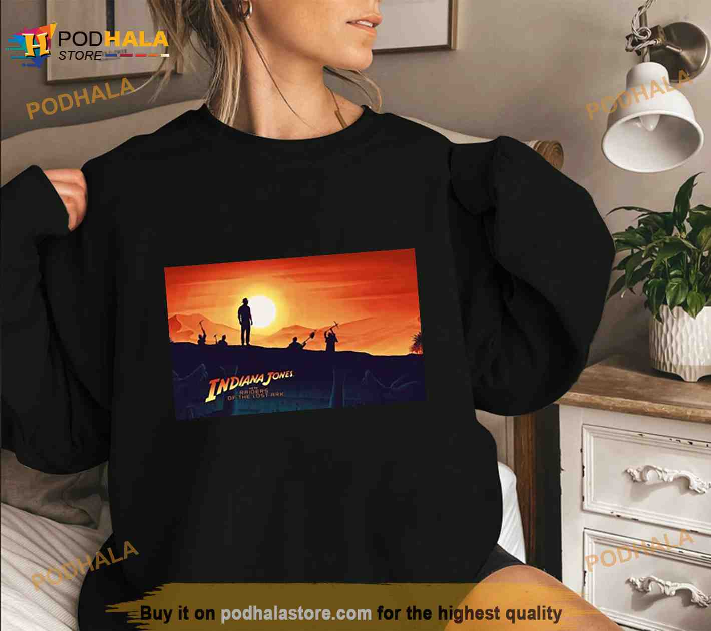 Raiders Of The Lost Ark Movie Poster Shirt Raiders Of The Lost Ark Movie Poster Shirt