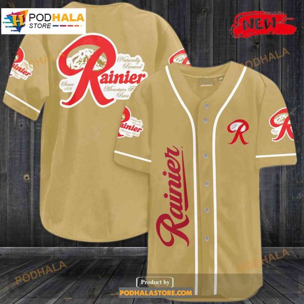Rainier Beer Baseball Jersey