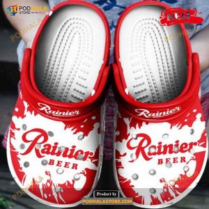 Rainier Beer Crocs Crocband Clog Shoes For Men Women