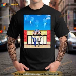 ralph Murph and Lindsey Howie Rose and Gary Cohen Mets Hall of Fame and museum Shirt