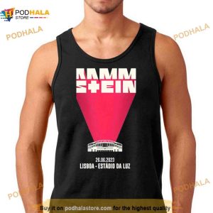 Rammstein Lisboa July 26 2023 Estadio Da Luz Tour Shirt 2