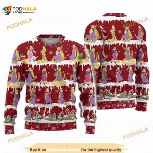 Rapunzel Disney 3D Funny Ugly Sweater