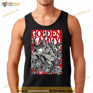 Red Art Anime Golden Kamuy Shirt