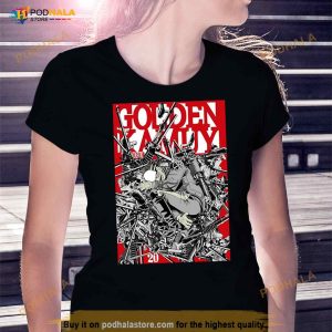 Red Art Anime Golden Kamuy Shirt 2