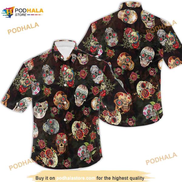 Red Hot Chili Peppers Vintage Hawaiian Shirt, Rhcp Band Button Up Shirt