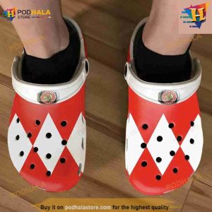 Red Power Ranger Classic Crocs Clog Shoes
