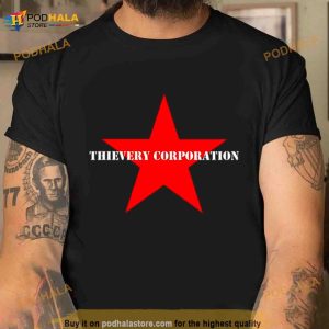 Red Star Thievery Corporation Genres Shirt 3