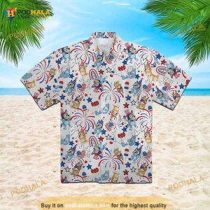 Red White Blueydad 4th Of July Hawaii Shirt, Blueydad Shirt, Blueydad Hawaiian Shirt