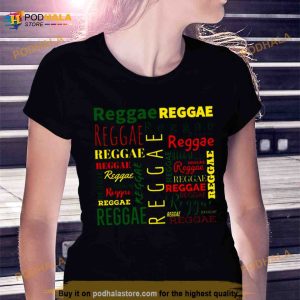 Reggae In Letters Damian Marley Shirt